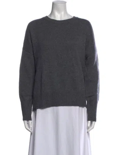 Pre-owned Lisa Yang Cashmere Crew Neck Sweater W/ Tags In Grey