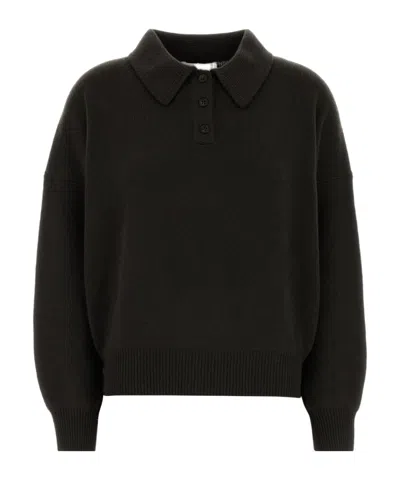 Lisa Yang Cashmere Etta Polo Shirt In Brown