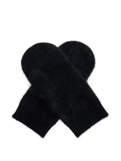 Lisa Yang Cashmere Gloves In Black