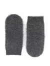 Lisa Yang Cashmere Gloves In Gray