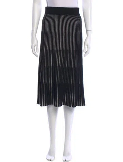 Pre-owned Lisa Yang Cashmere Knee-length Skirt In Black