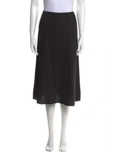 Pre-owned Lisa Yang Cashmere Knee-length Skirt W/ Tags In Black