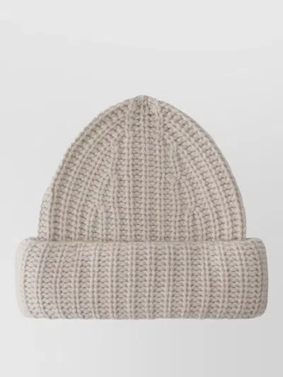 Lisa Yang Cashmere Knitted Beanie In Transparent