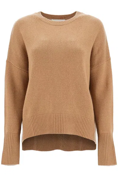 Lisa Yang Cashmere Mila Pullover In Brown