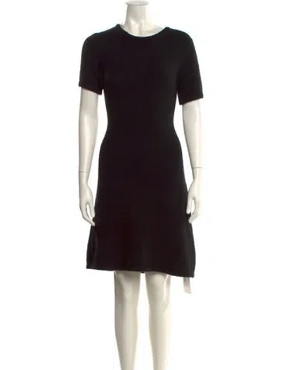 Pre-owned Lisa Yang Cashmere Mini Dress W/ Tags In Black