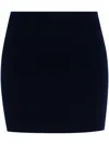 Lisa Yang Cashmere Mini Skirt In Blue