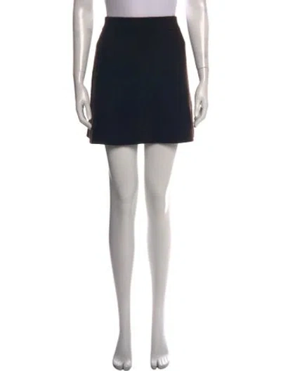 Pre-owned Lisa Yang Cashmere Mini Skirt W/ Tags In Black