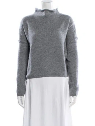 Pre-owned Lisa Yang Cashmere Mock Neck Sweater In Multi