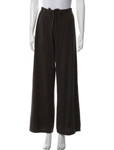 Pre-owned Lisa Yang Cashmere Pajamas In Brown
