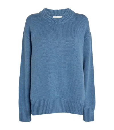 Lisa Yang Cashmere Renske Sweater In Blue
