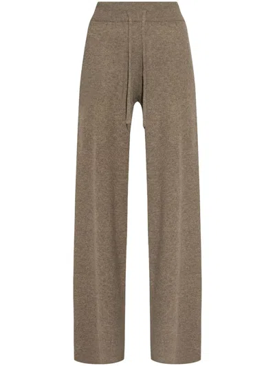 Lisa Yang Cashmere Rousers In Brown
