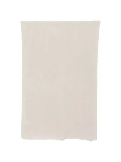 Lisa Yang Cashmere Scarf 100% In White