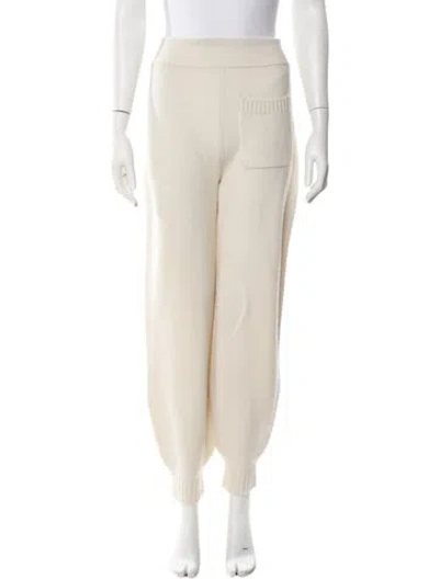 Pre-owned Lisa Yang Cashmere Skinny Leg Pants In Neutral