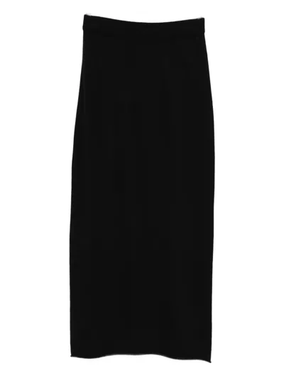 Lisa Yang Cashmere Skirt In Black