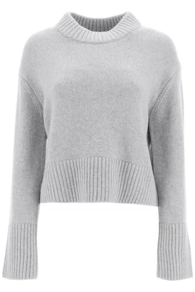 Lisa Yang Cashmere Sony Pullover Sweater In Gray