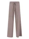Lisa Yang Cashmere Sports Pants In Gray
