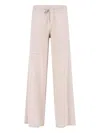 Lisa Yang Drawstring Track Pants In Neutral