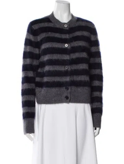 Pre-owned Lisa Yang Cashmere Striped Sweater In Multi