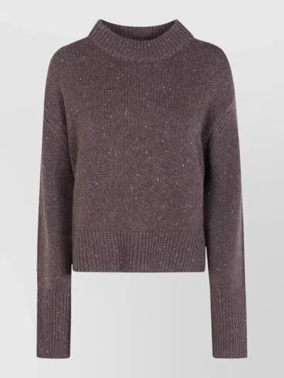 Lisa Yang Cashmere Sweater In Brown
