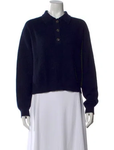 Pre-owned Lisa Yang Cashmere Sweater In Blue