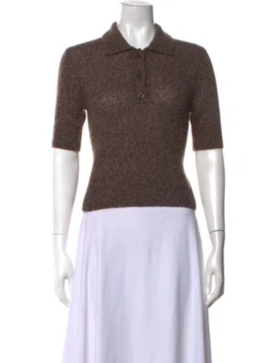 Pre-owned Lisa Yang Cashmere Sweater In Brown
