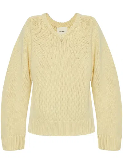 Lisa Yang Pullover Aus Kaschmir In Gelb