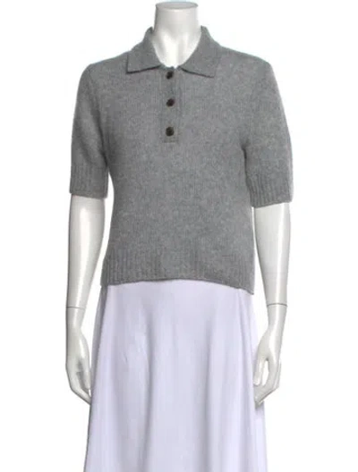 Pre-owned Lisa Yang Cashmere Sweater In Grey