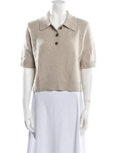 Pre-owned Lisa Yang Cashmere Sweater In Neutral