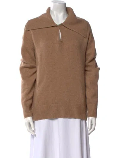 Pre-owned Lisa Yang Cashmere Sweater In Neutral