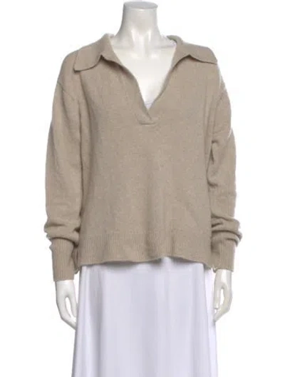 Pre-owned Lisa Yang Cashmere Sweater In Neutral