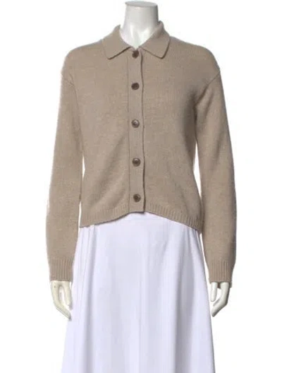 Pre-owned Lisa Yang Cashmere Sweater In Neutral