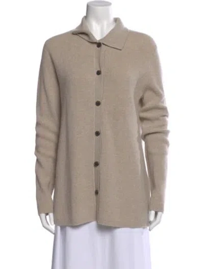 Pre-owned Lisa Yang Cashmere Sweater In Neutral