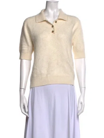 Pre-owned Lisa Yang Cashmere Sweater In Neutrals