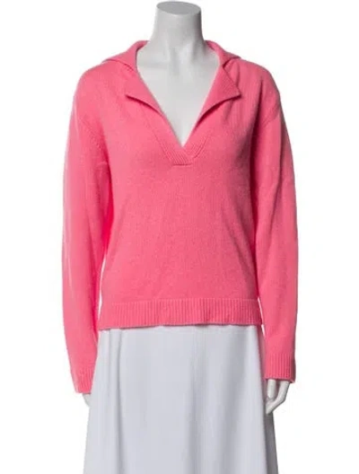 Pre-owned Lisa Yang Cashmere Sweater In Pink