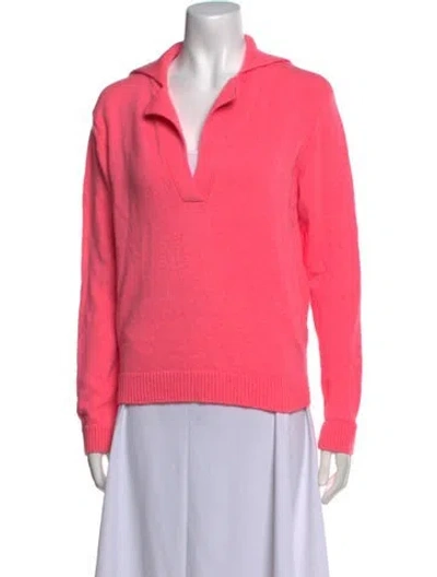 Pre-owned Lisa Yang Cashmere Sweater In Pink