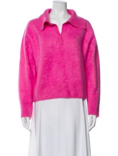 Pre-owned Lisa Yang Cashmere Sweater In Pink