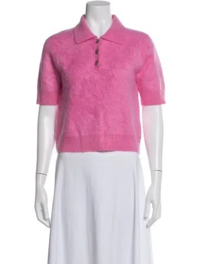 Pre-owned Lisa Yang Cashmere Sweater In Pink
