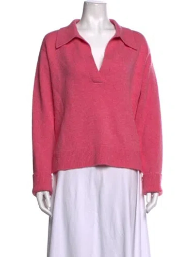 Pre-owned Lisa Yang Cashmere Sweater In Pink