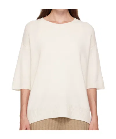 Lisa Yang Cashmere Sweater In White