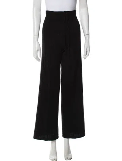 Pre-owned Lisa Yang Cashmere Sweatpants In Black