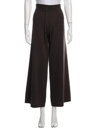 Pre-owned Lisa Yang Cashmere Sweatpants In Brown