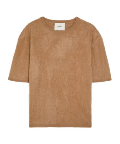 Lisa Yang Cashmere Top In Brown