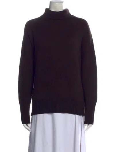 Pre-owned Lisa Yang Cashmere Turtleneck Sweater In Black