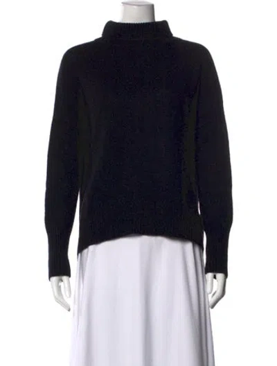 Pre-owned Lisa Yang Cashmere Turtleneck Sweater In Black