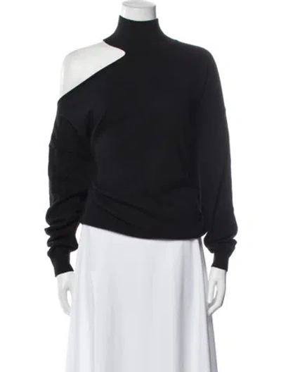 Pre-owned Lisa Yang Cashmere Turtleneck Sweater In Blue