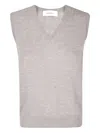 Lisa Yang Cashmere Vest In Neutral