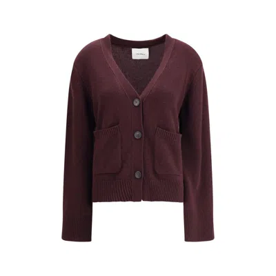 Lisa Yang Cashmere Women's Cardigan In Purple