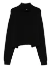 Lisa Yang Cathie Roll-neck Sweater In Black
