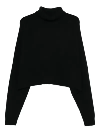 Lisa Yang Cathie Roll-neck Sweater In Black