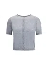 Lisa Yang Charlotte Cardigan In Gray